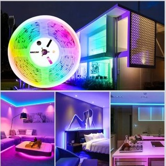 16 ft Strip light premium App Controler + Sound Sensor