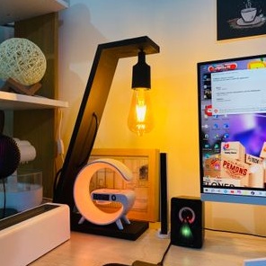 Wooden Table Lamp