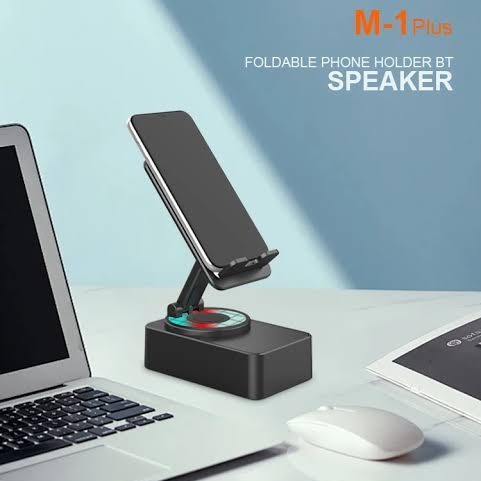KISONLI M-1 Portable Bluetooth Speaker With Mobile Stand