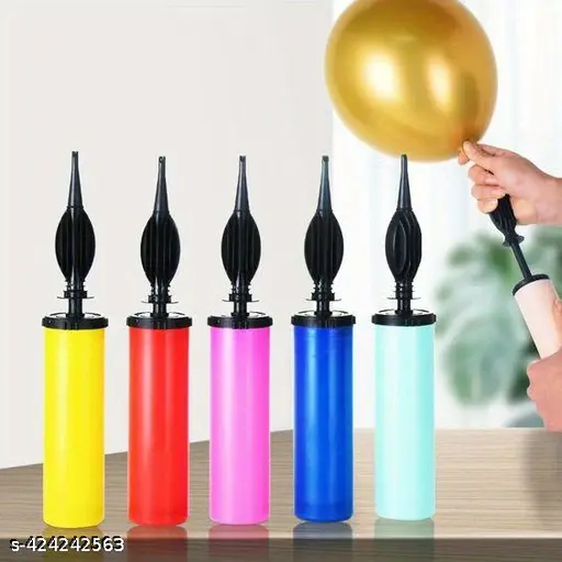 Plastic Balloon Pumper To Inflate Balloon