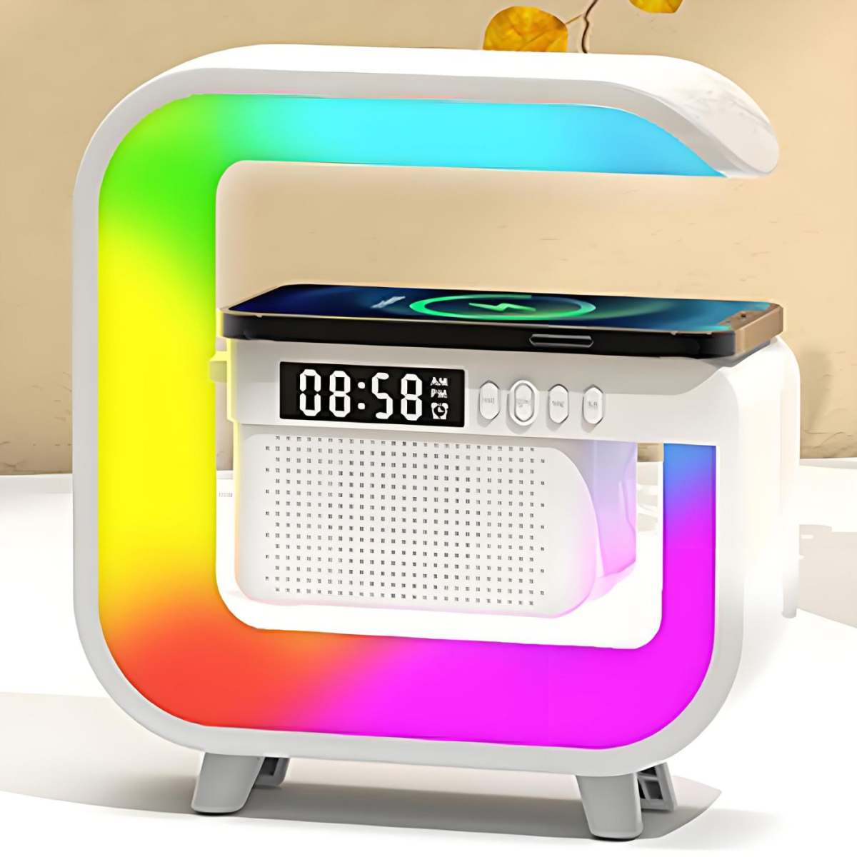 CASIFY G3 Mini Smart Light RGB Wireless Charging Speaker